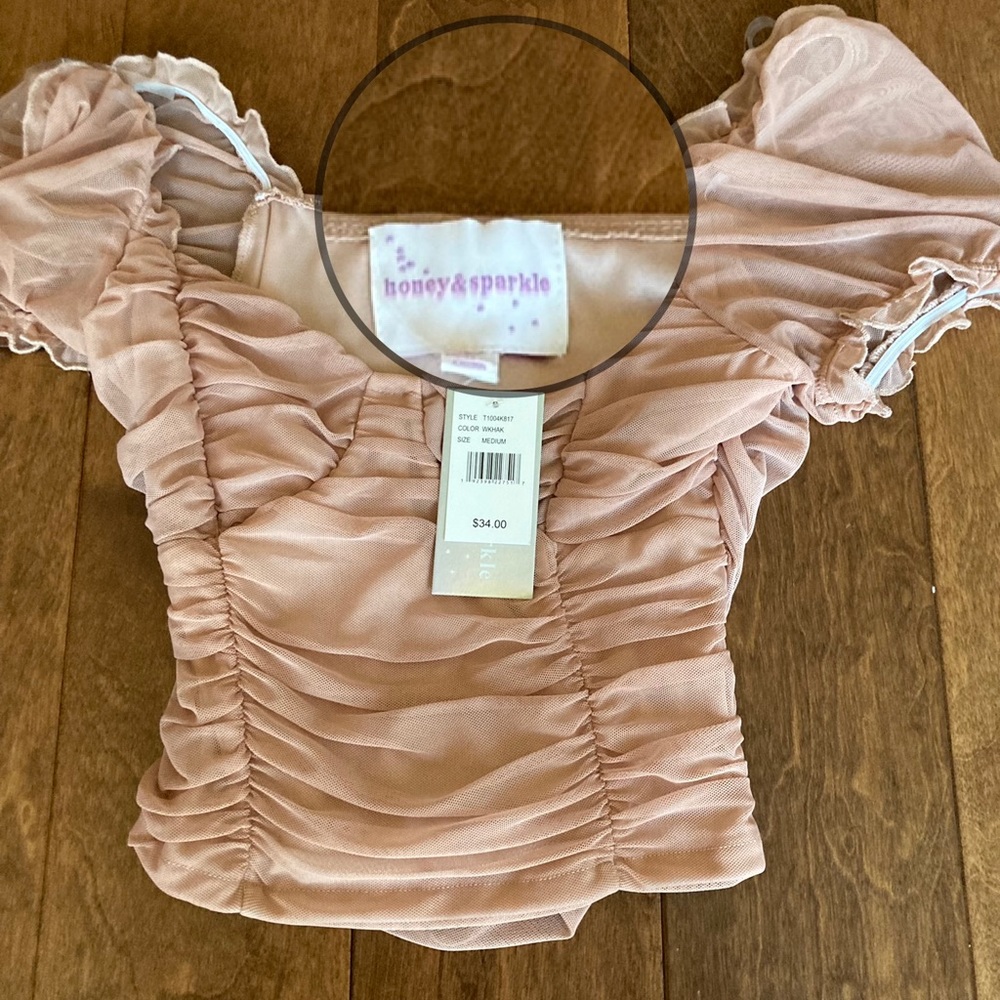New Honey and Sparkle Shirt